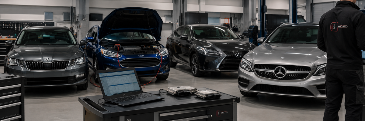 ODIS online diagnostika Škoda, Volkswagen, Audi, Seat a Cupra